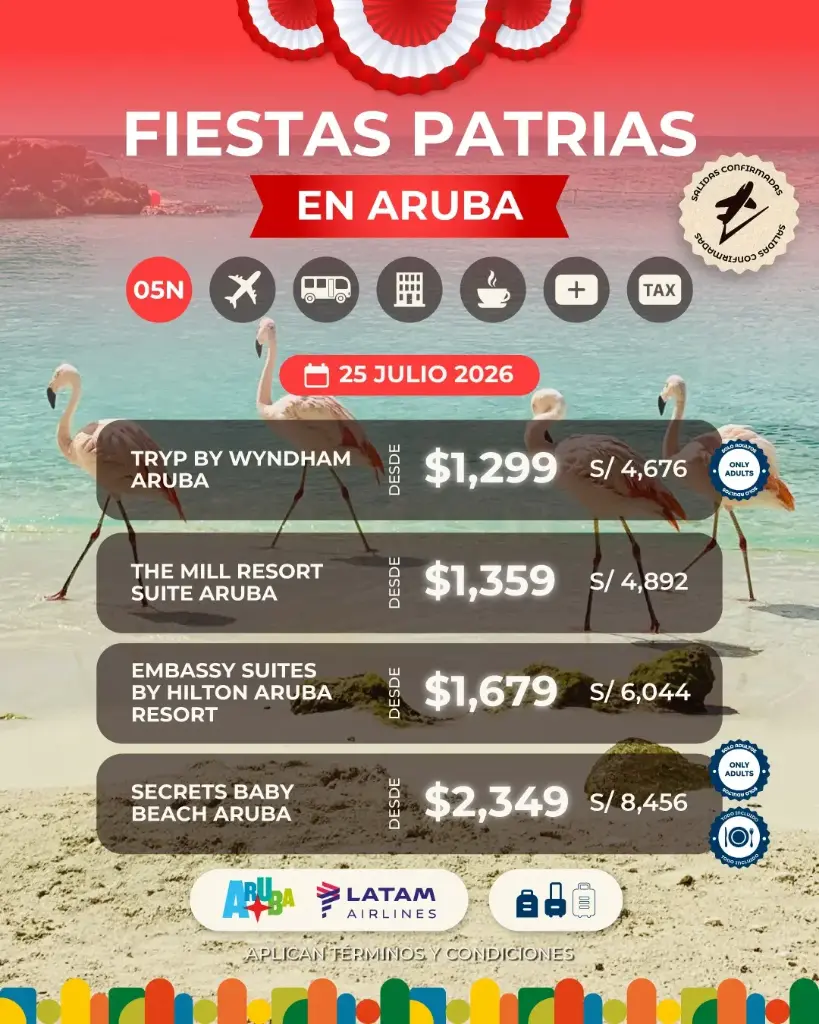 Fiestas Patrias en Aruba