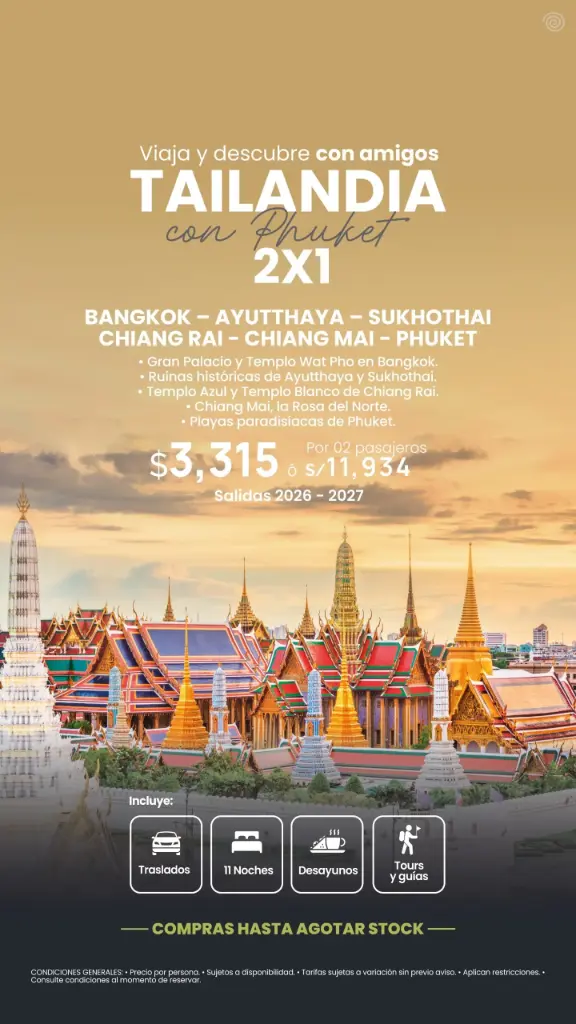 Tailandia Exótica con Phuket en Promoción