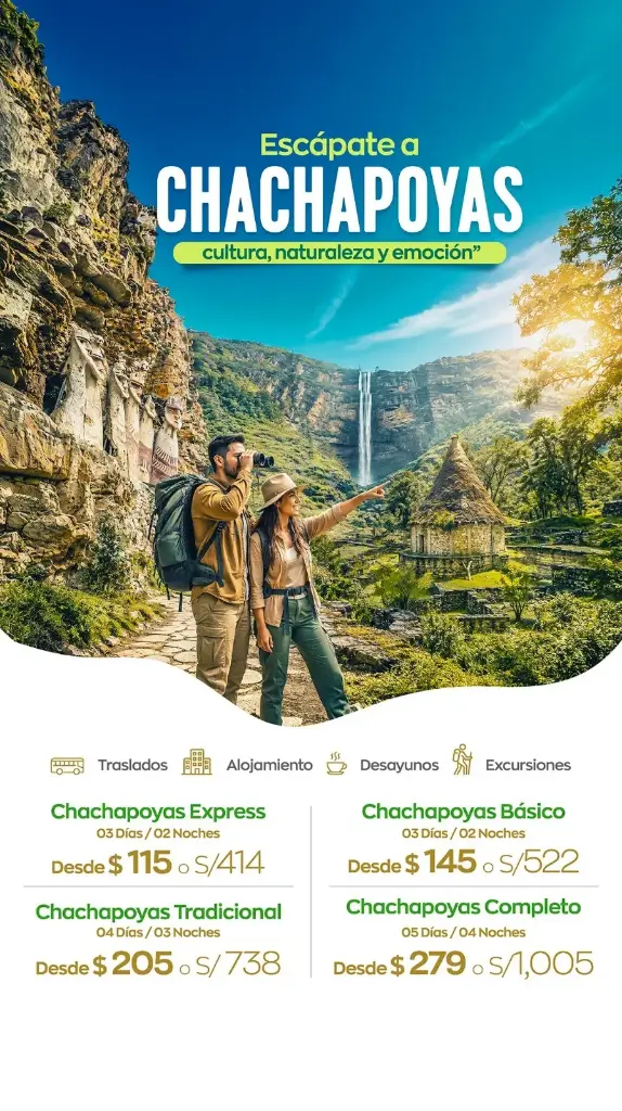 Aventúrate en el Reino de las Nubes de Chachapoyas
