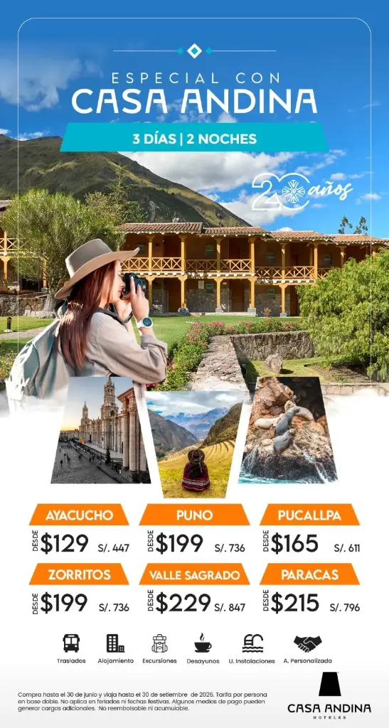 Especial Casa Andina