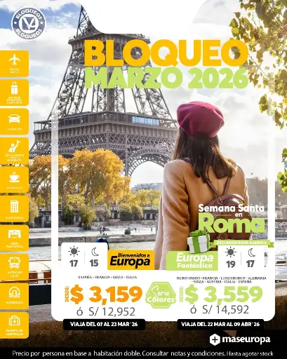 [PKT-SSR-001] Paquete Semana Santa en Roma