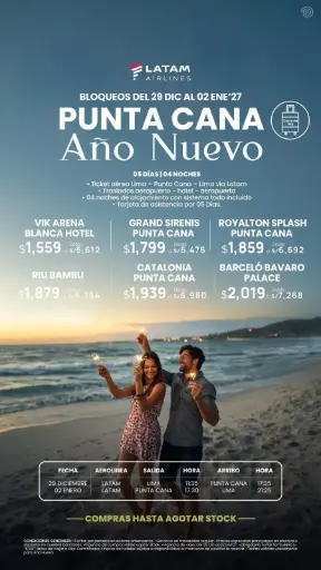 Año Nuevo Punta Cana