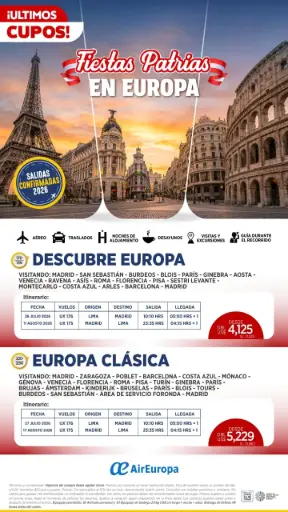 FIESTAS PATRIAS EN EUROPA 