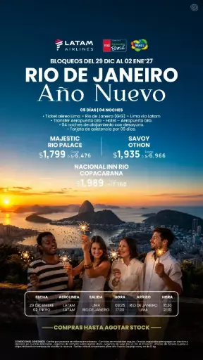 Año Nuevo en Río de Janeiro 