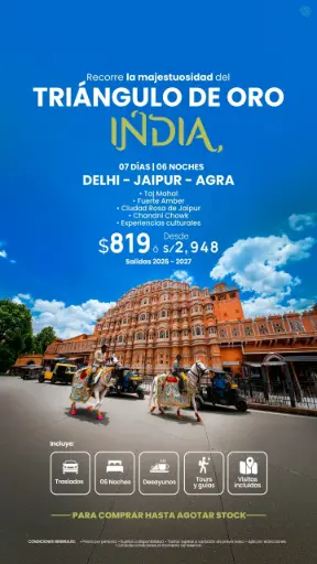 Descubre la Majestuosidad del Triángulo de Oro en India