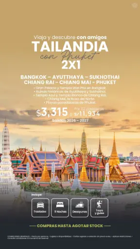 Tailandia Exótica con Phuket en Promoción